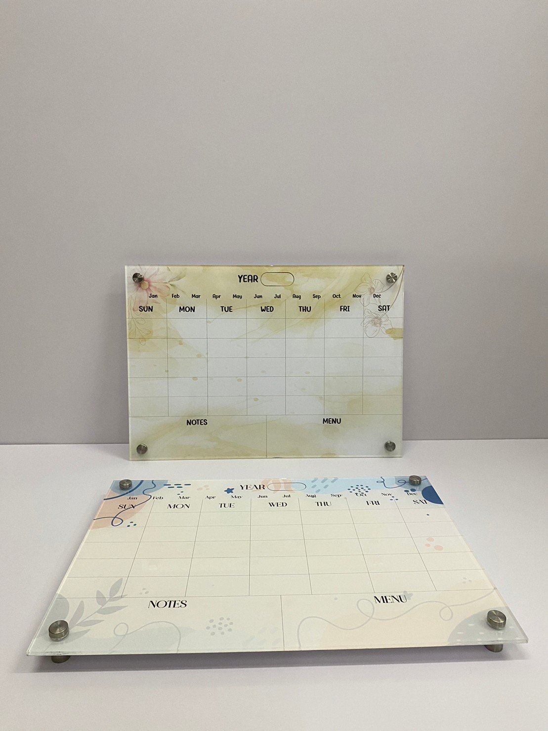 Acrylic calendar can be written and erased. - bpcproduction