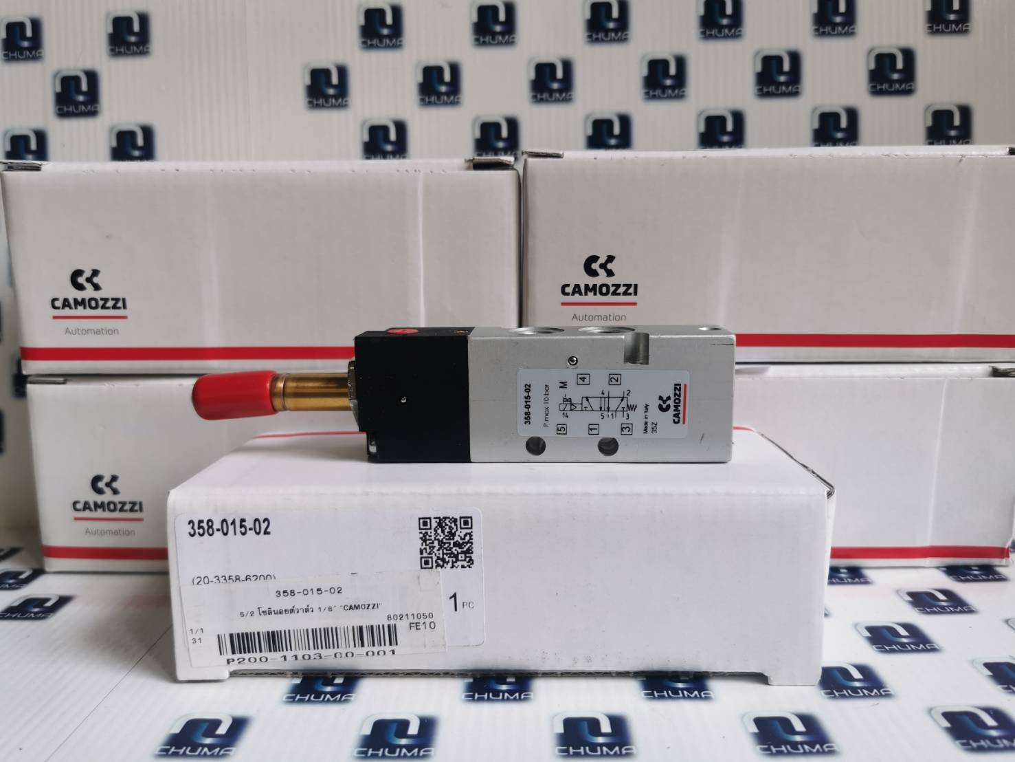 Camozzi Solenoid Valve gate Valve 358 015 02 Chumathailand camozzi-solenoid-valve-gate-valve-358-015-02-chumathailand