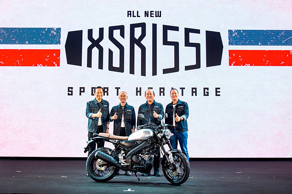 ยามาฮ่าตอกย้ำความเป็นผู้นำ สร้างตลาด SPORT HERITAGE เปิดตัวรถจักรยานยนต์รุ่นใหม่ ALL NEW YAMAHA XSR155 ครั้งแรกของโลก