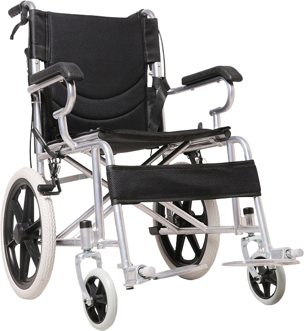 รถเข็นวีลแชร์พับได้ รุ่น wheelchair02 | รับประกัน 1 ปี