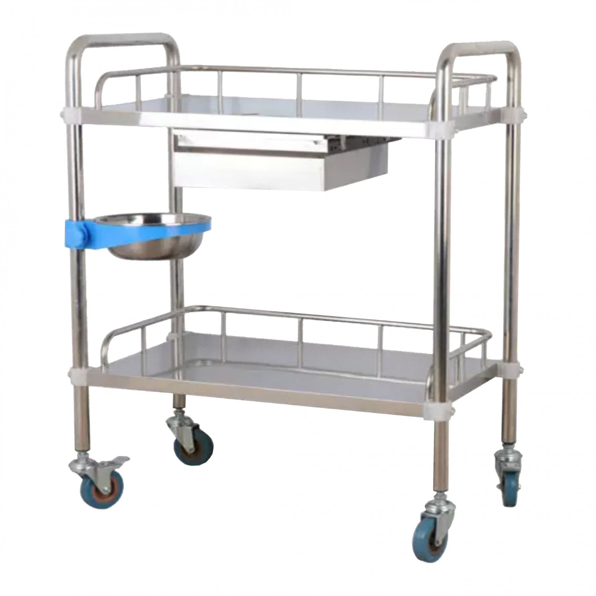 ສະແຕນເລດ Medical Trolley Model LH-B07 | ຮັບປະກັນ 1 ປີ