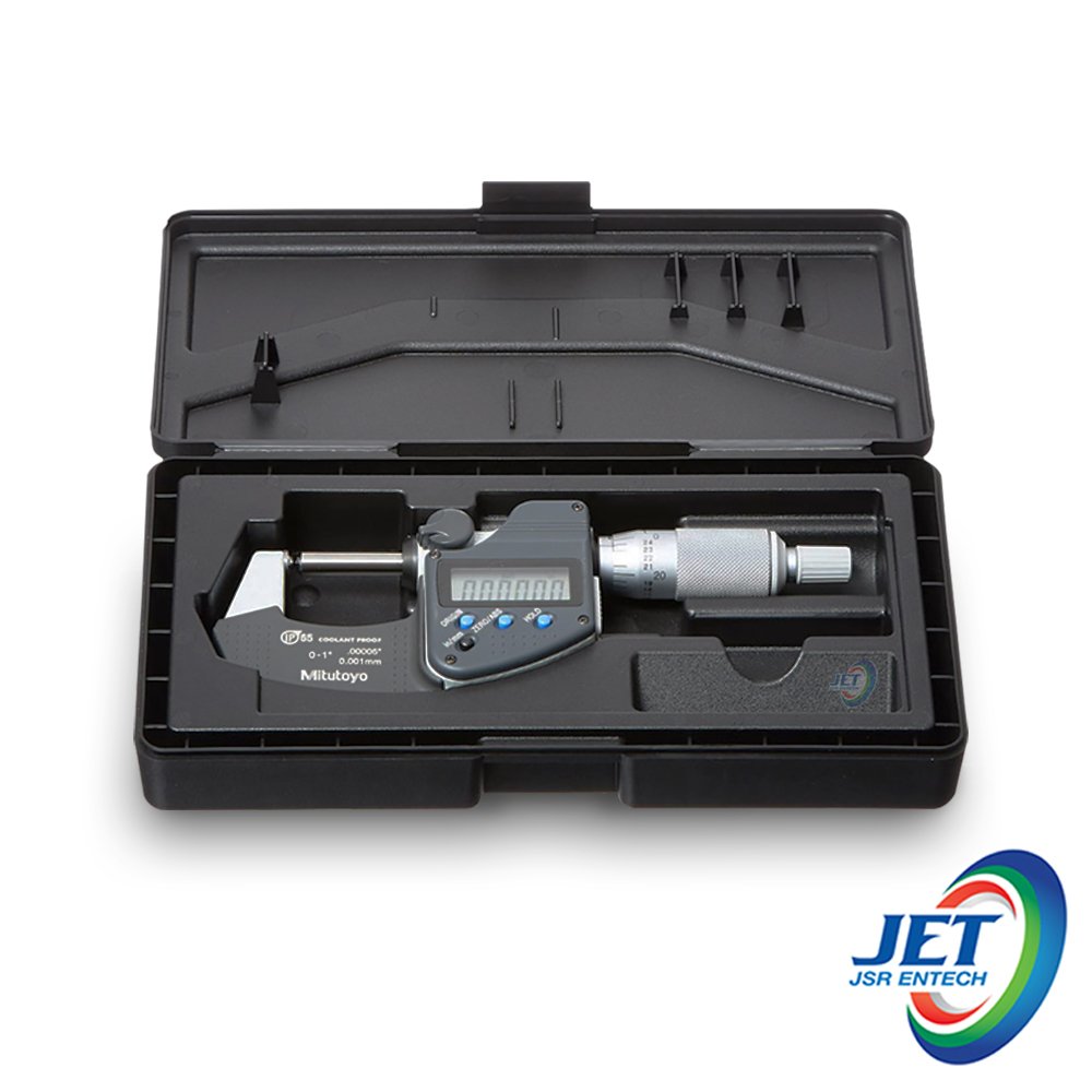 Spherical Tube Mitutoyo Tube Micrometers Series 395 - Spherical Anvil and Spindle Type