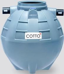 ถังบำบัดน้ำเสียแบบรวมส่วนเกรอะและส่วนกรองชนิดไม่เติมอากาศ COTTO CN600E1 ขนาด 600 ลิตร