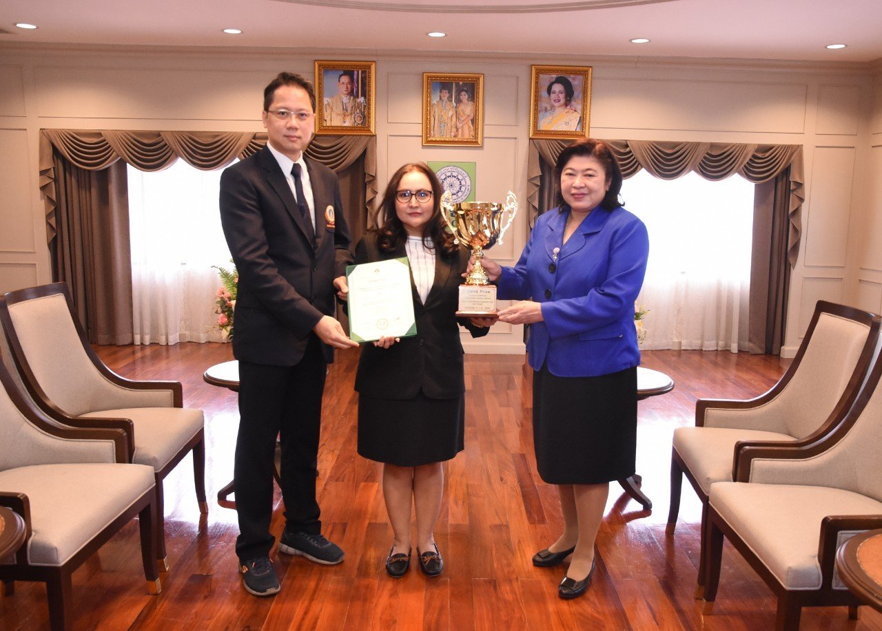 วช. หนุนนักวิจัยไทย คว้ารางวัล Grand prize จากงาน  “Seoul International Invention Fair 2020” (SIIF 2020)  ณ กรุงโซล สาธารณรัฐเกาหลี วช. หนุนนักวิจัยไทย คว้ารางวัล Grand prize จากงาน  “Seoul International Invention Fair 2020” (SIIF 2020)  ณ กรุงโซล สาธารณรัฐเกาหลี