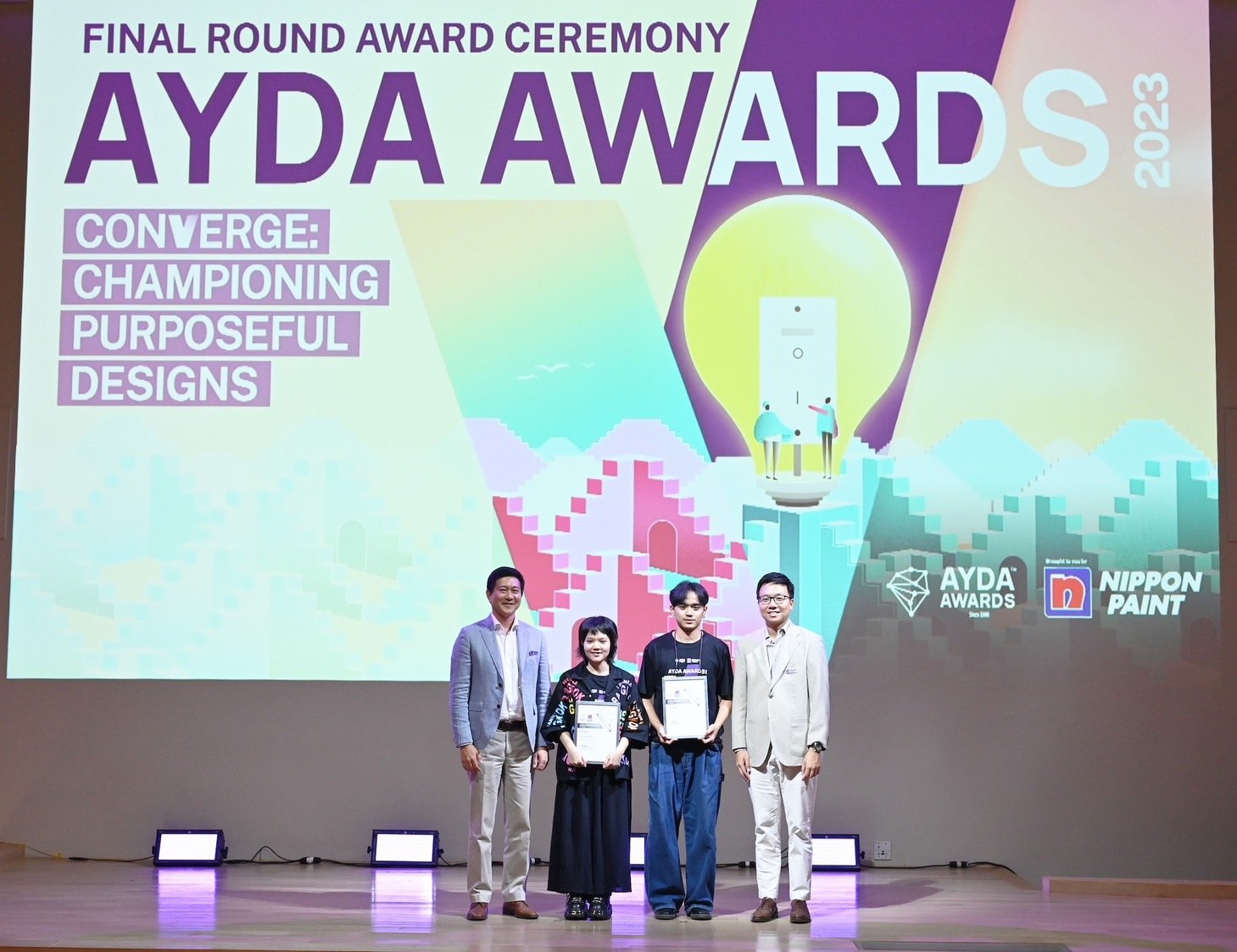 นิปปอนเผยโฉม 2 นักออกแบบผู้ชนะรางวัล AYDA Award 2023 