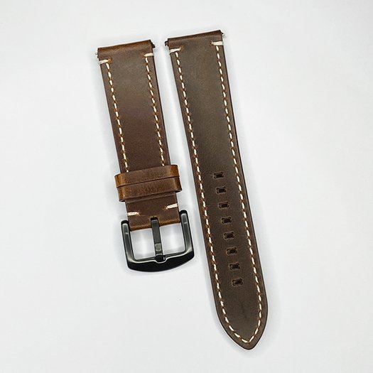 Affordable Elegant Leather 20 mm Watch Strap Replacement 121.17.35.50.05.001_K0018354 main image 1