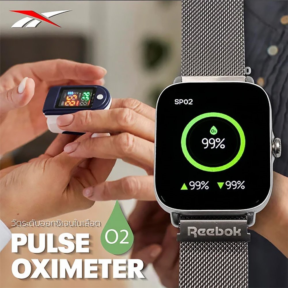 REEBOK นาฬิกา Smart watch REEBOK RELAY 2.0 BLACK