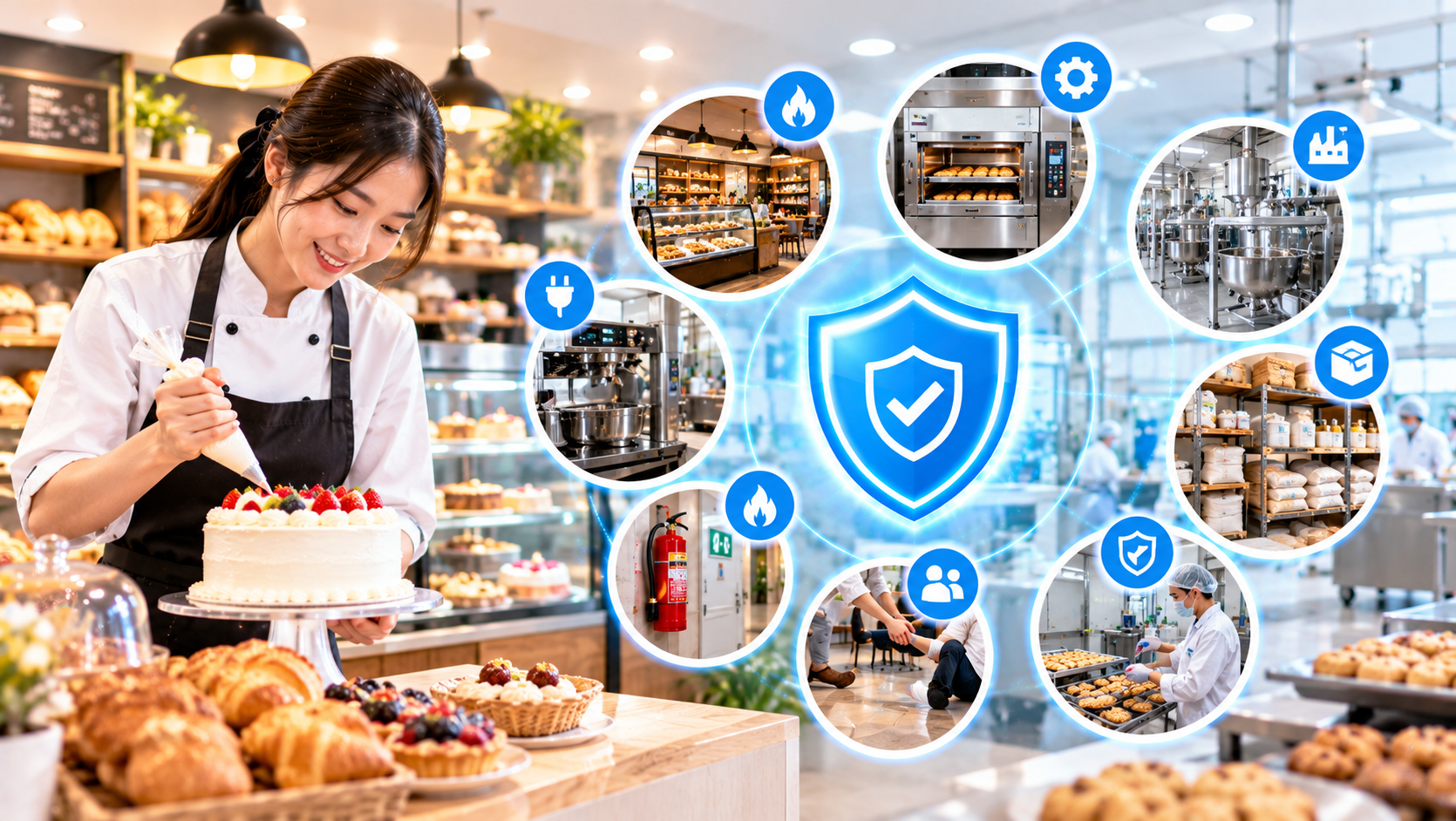 ประกันภัยร้านเบเกอรี่และโรงงานผลิตขนม