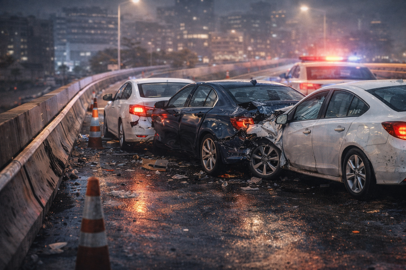 เคสรถชนท้ายบนทางด่วน ใครเป็นฝ่ายผิด และประกันจ่ายอย่างไร