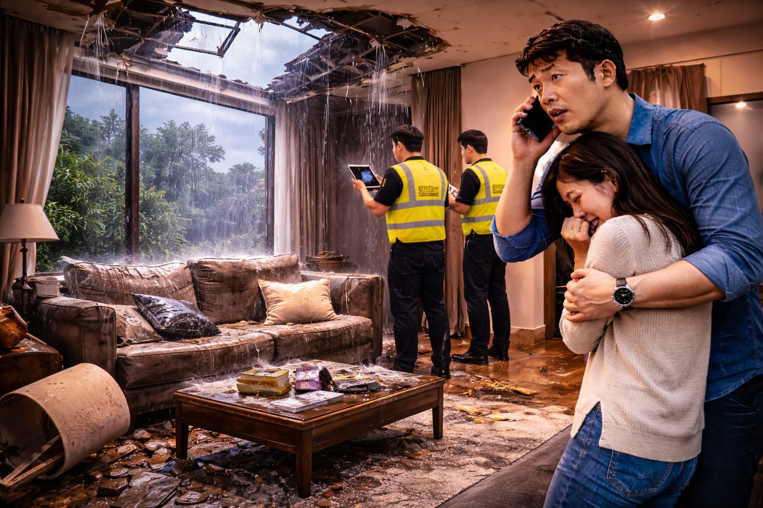 เคสหลังคาบ้านปลิวจากพายุ ประกันคุ้มครองหรือไม่