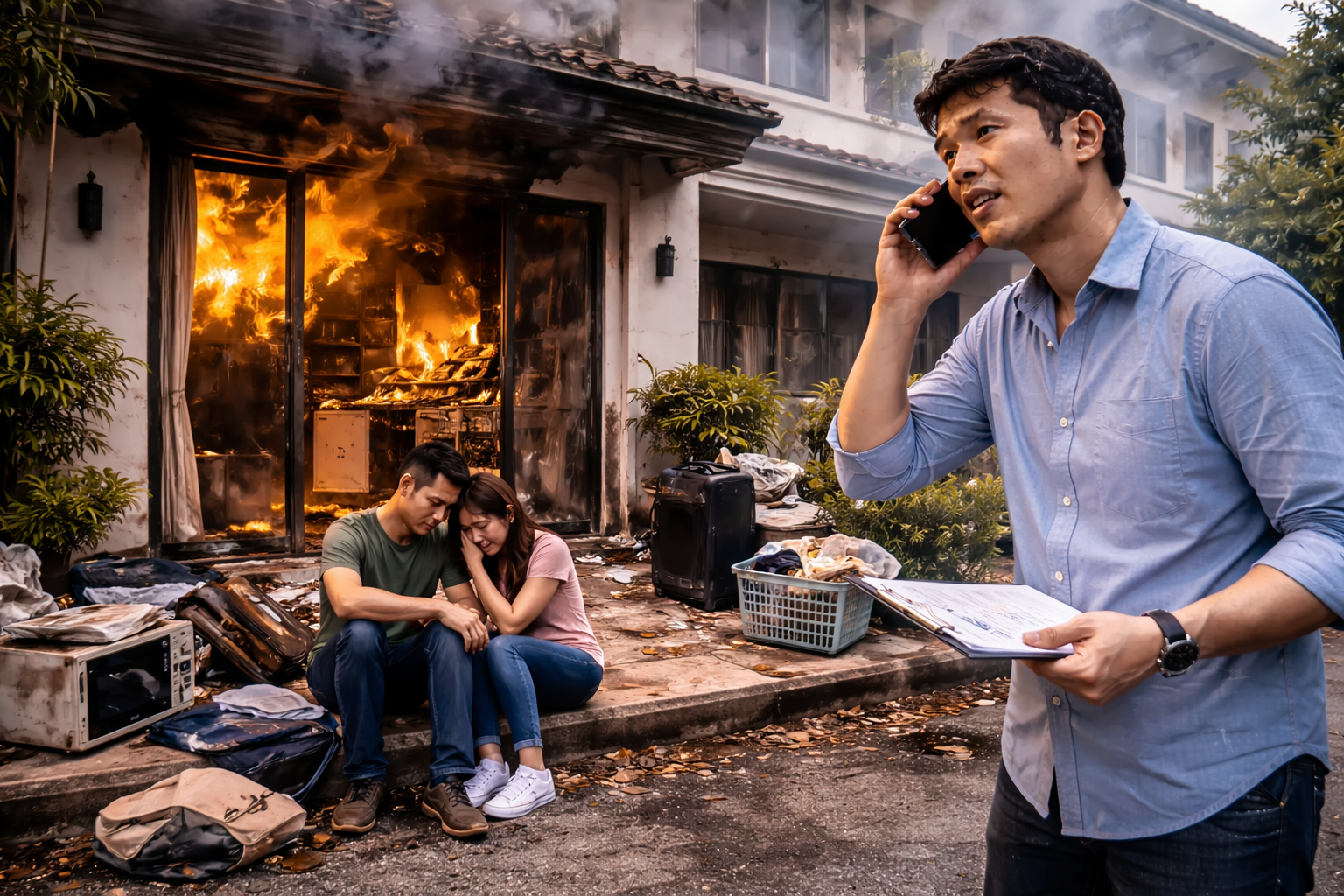 เคสบ้านเช่าที่ไฟไหม้ ใครต้องรับผิดชอบ