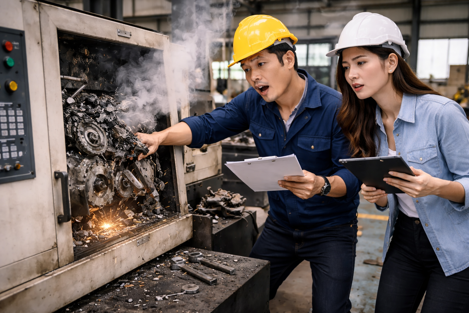 เคสเครื่องจักรโรงงานเสียหายระหว่างทำงาน ประกันช่วยหรือไม่