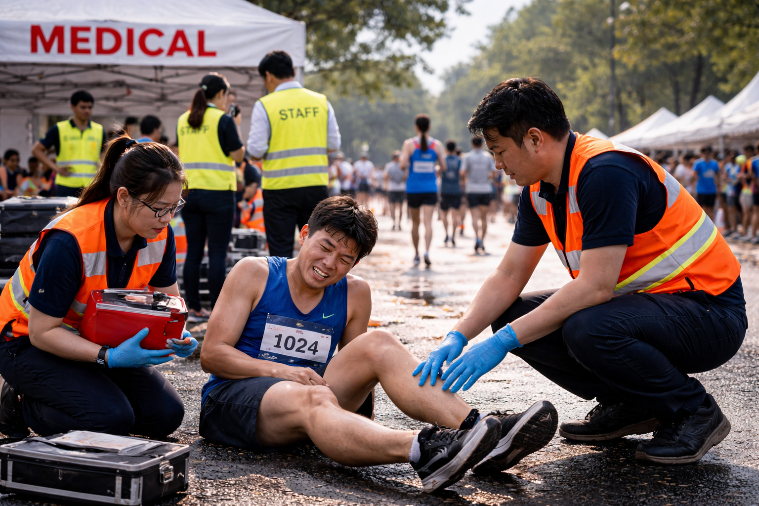 งานวิ่งมาราธอนมีผู้บาดเจ็บ ผู้จัดงานต้องรับผิดชอบ ประกันช่วยอย่างไร