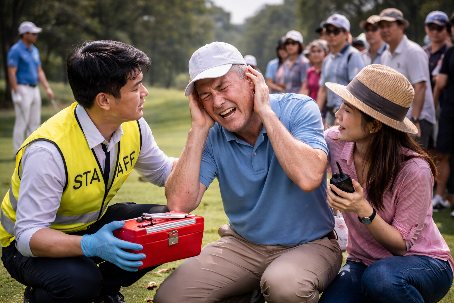 งานกอล์ฟลูกกอล์ฟตีโดนคนดู ผู้จัดงานต้องรับผิดชอบ ประกันช่วยอย่างไร