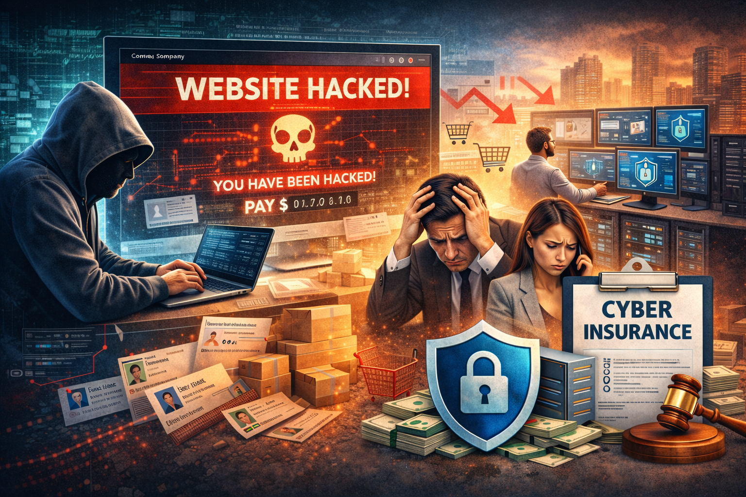 เคสจริง เว็บไซต์บริษัทโดนแฮก ธุรกิจหยุดชะงักหลายวัน