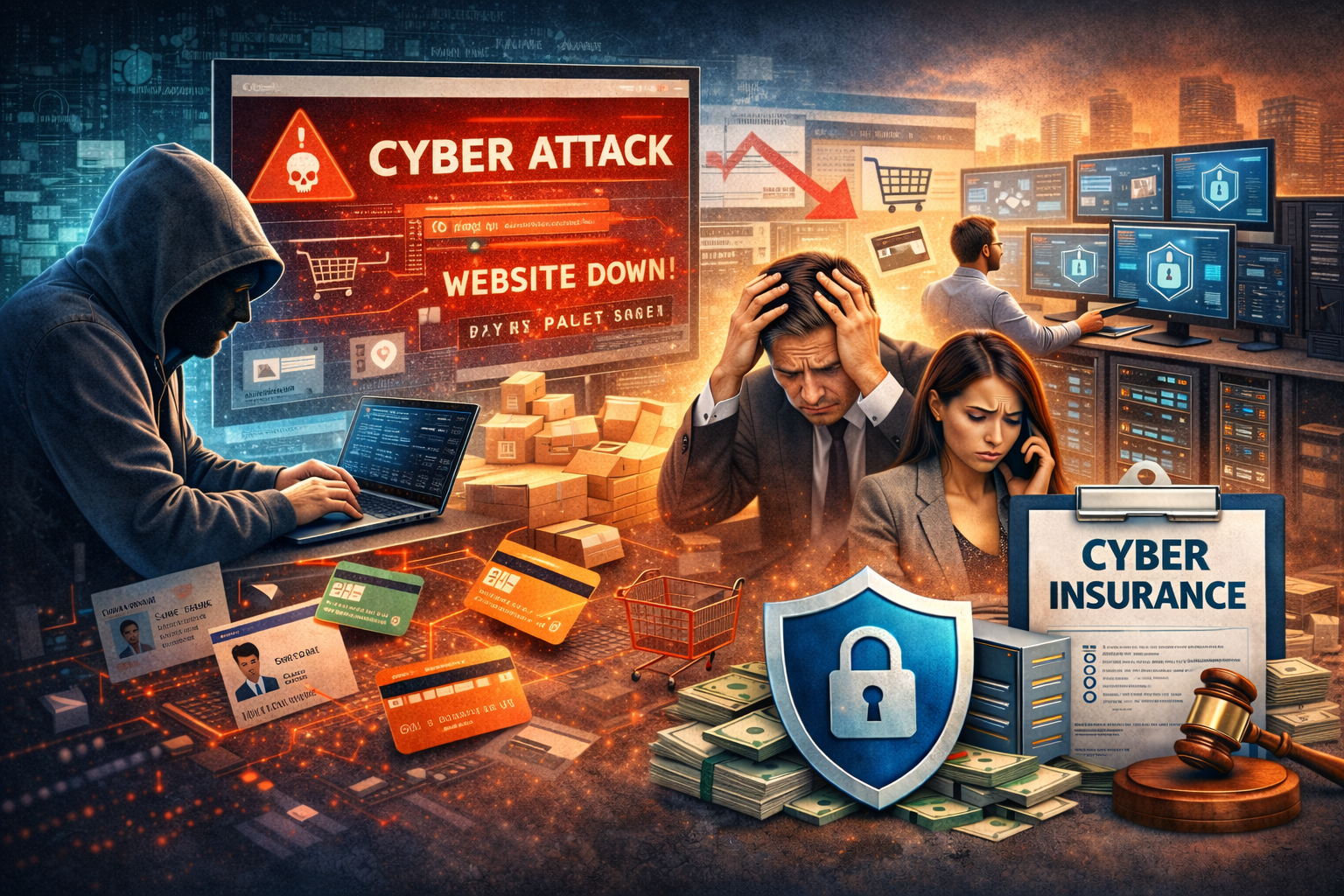 เคสจริง ร้านค้าออนไลน์โดนโจมตีไซเบอร์ ธุรกิจเสียหายหลายแสน