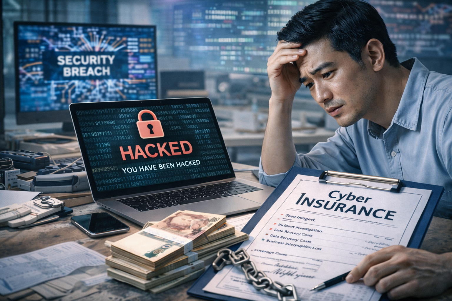 เคสจริง ธุรกิจออนไลน์รอดเพราะประกันไซเบอร์