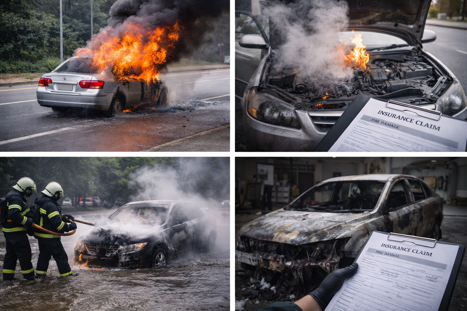 ไฟไหม้รถเคลมได้ไหม
