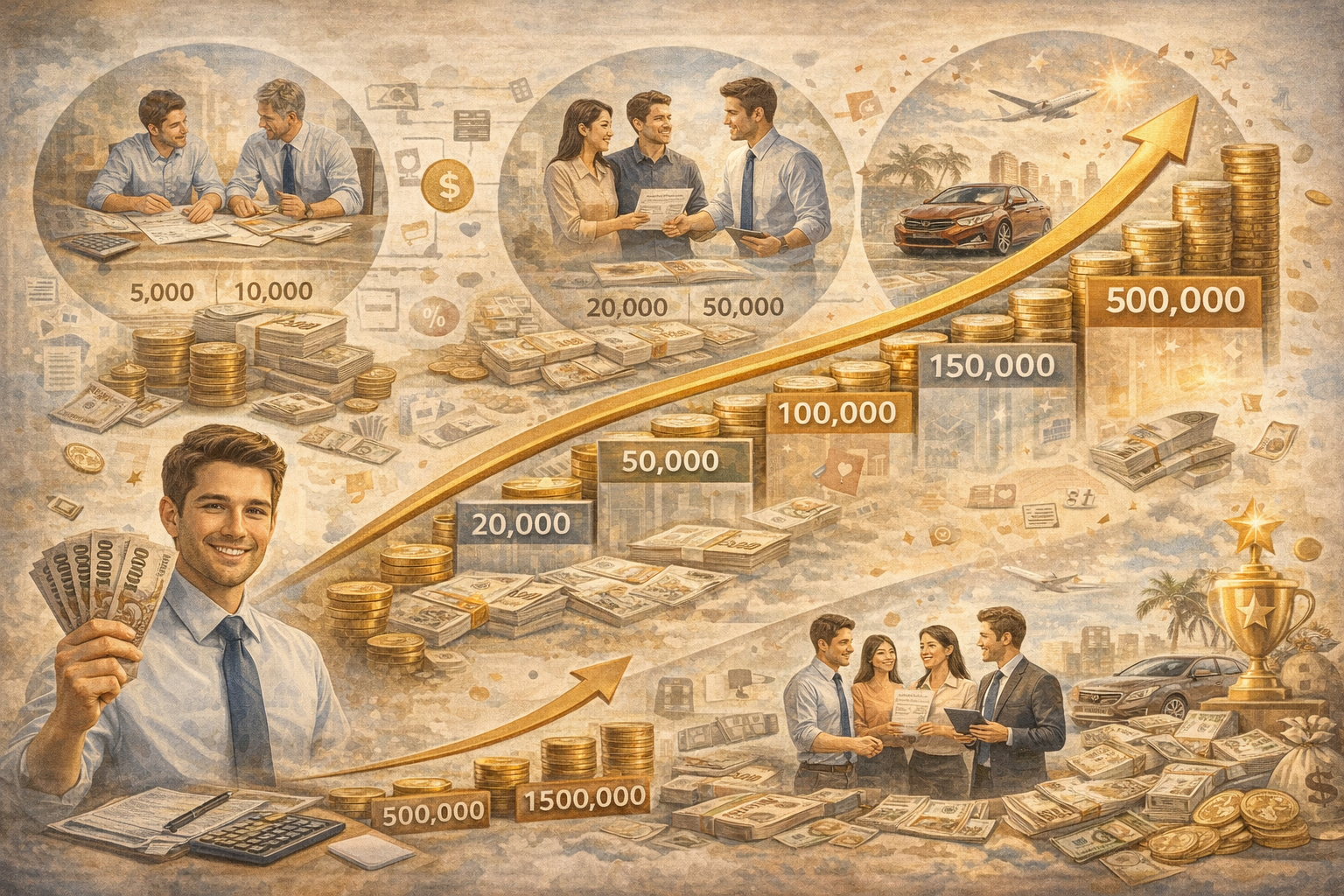 รายได้เฉลี่ยในธุรกิจประกัน เท่าไหร่ และทำยังไงให้เพิ่มขึ้นจริง