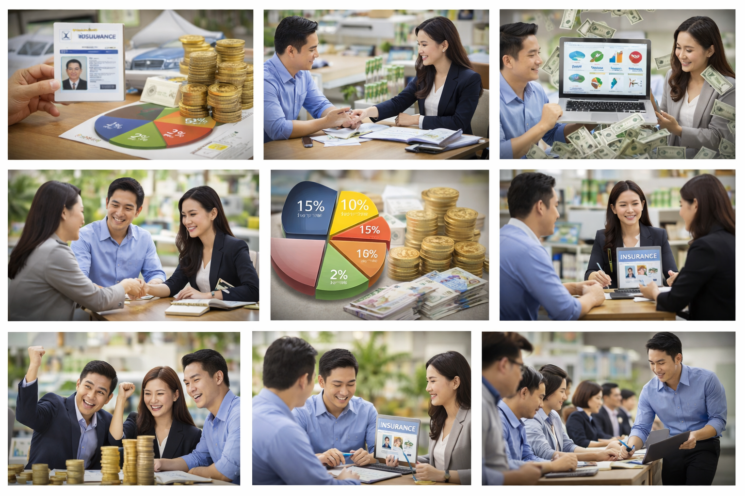 รายได้ของนายหน้าประกันมาจากอะไร