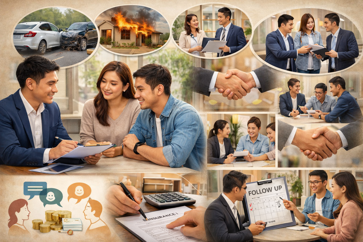 เทคนิคปิดการขายประกันสำหรับมือใหม่