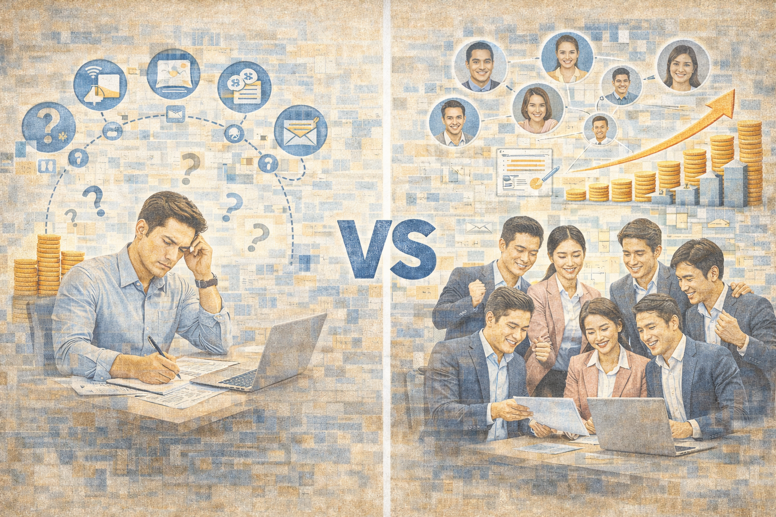 ทำงานคนเดียว vs ทำงานเป็นทีม แบบไหนดีกว่า