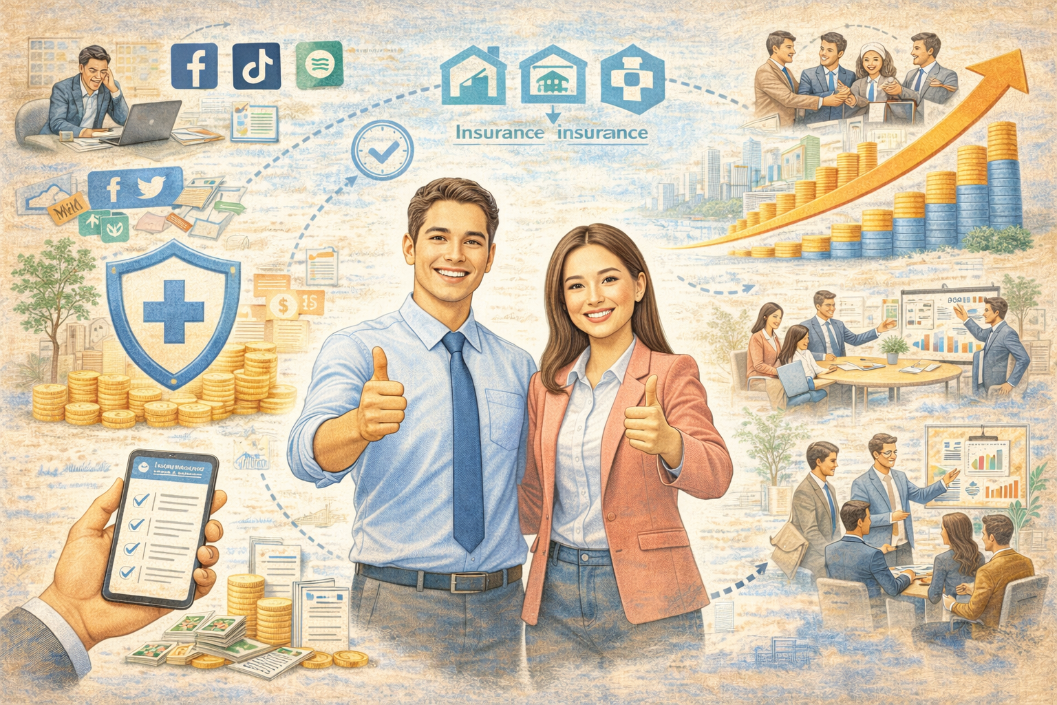 เปลี่ยนชีวิตด้วยธุรกิจประกัน