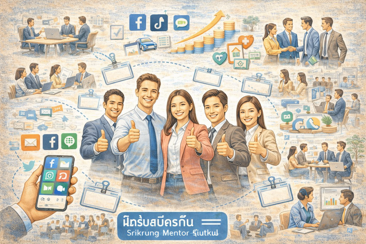 เปิดรับสมัครทีม Srikrung Mentor รุ่นใหม่