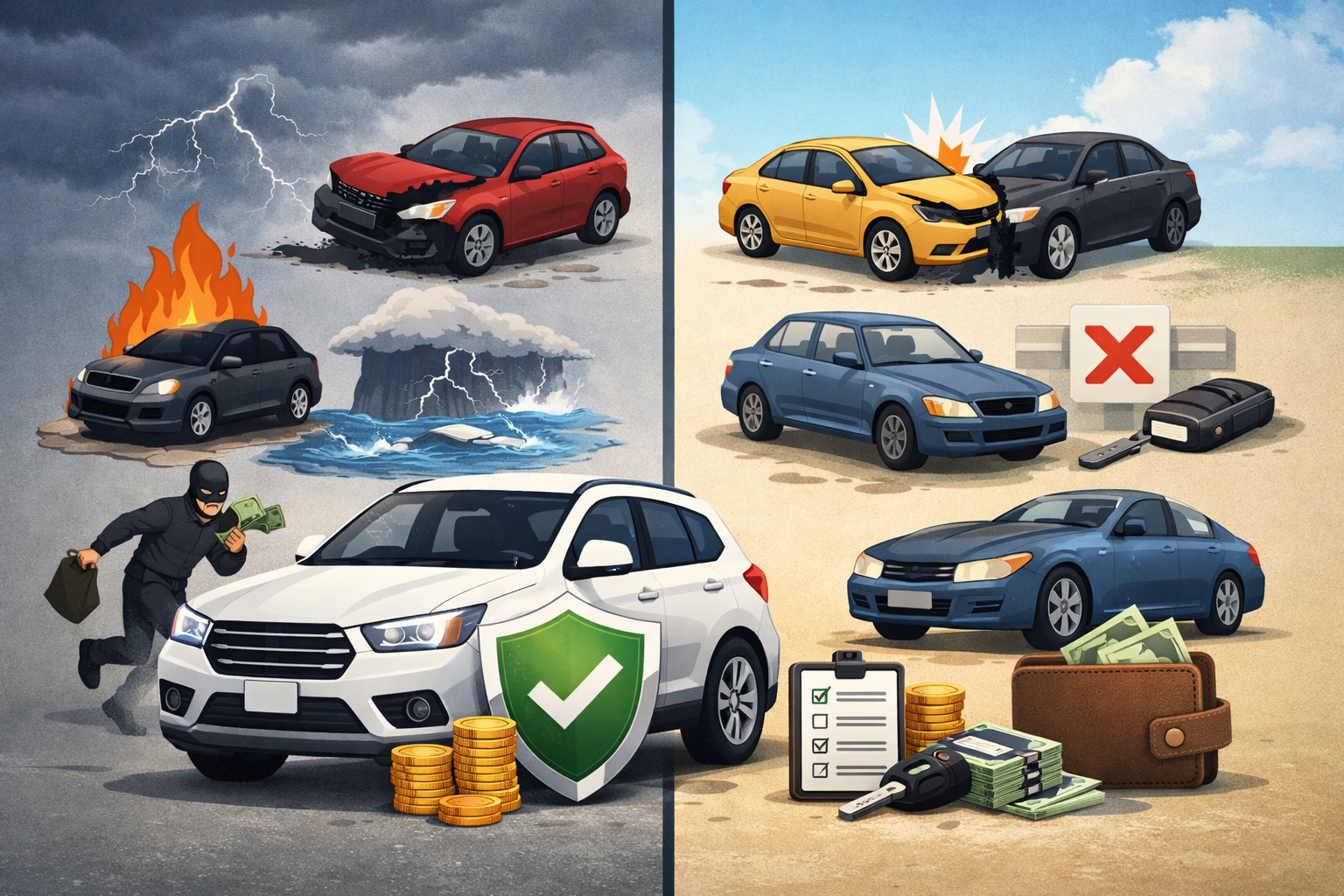 ประกันชั้น 1 vs 3+ แบบไหนคุ้มกว่า