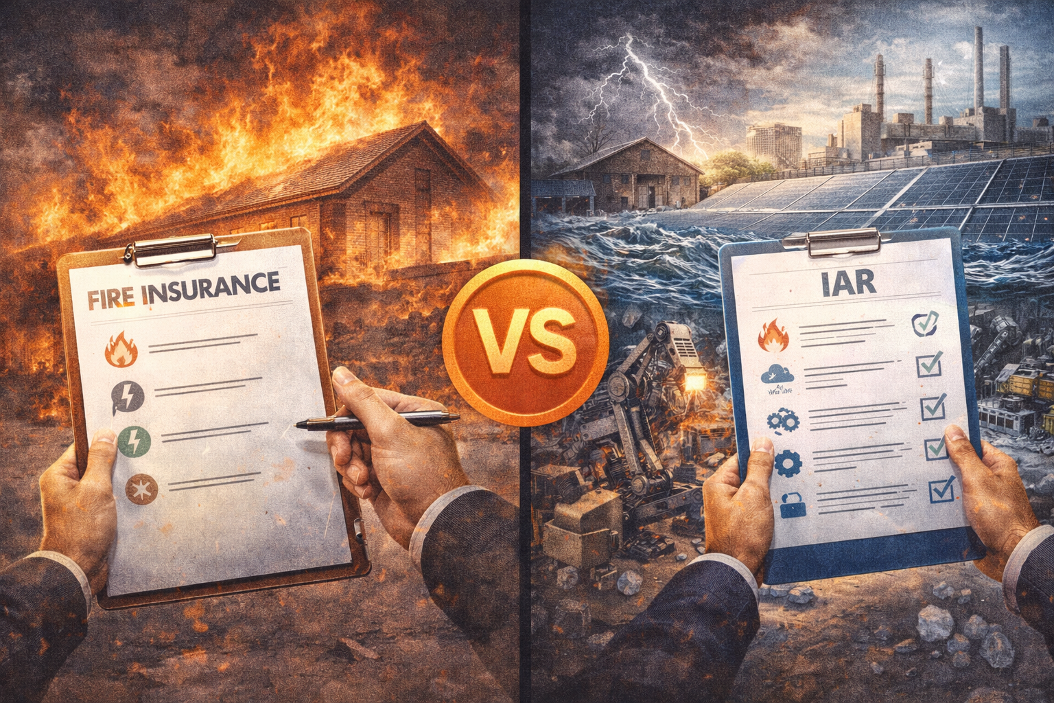 ประกันอัคคีภัย vs IAR ต่างกันยังไง