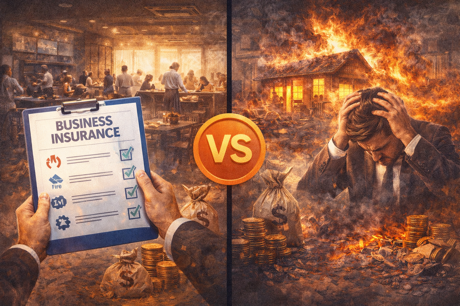 ประกันธุรกิจ vs ไม่ทำ คุ้มไหม