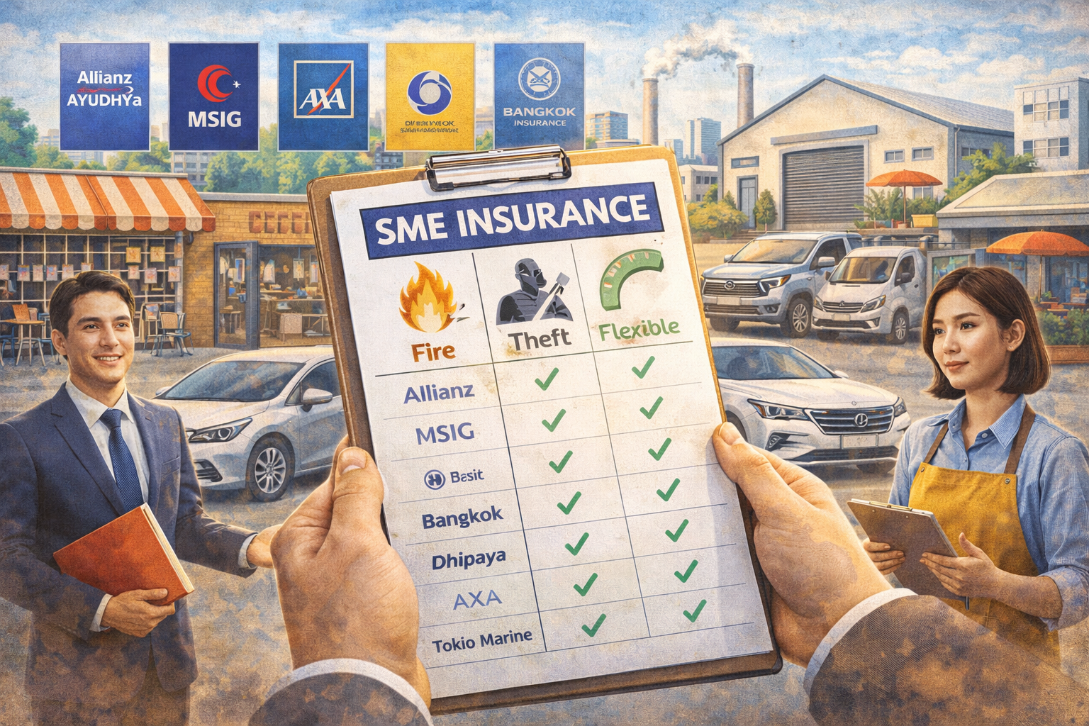 ประกัน SME เจ้าไหนดี เลือกยังไงให้คุ้มที่สุด