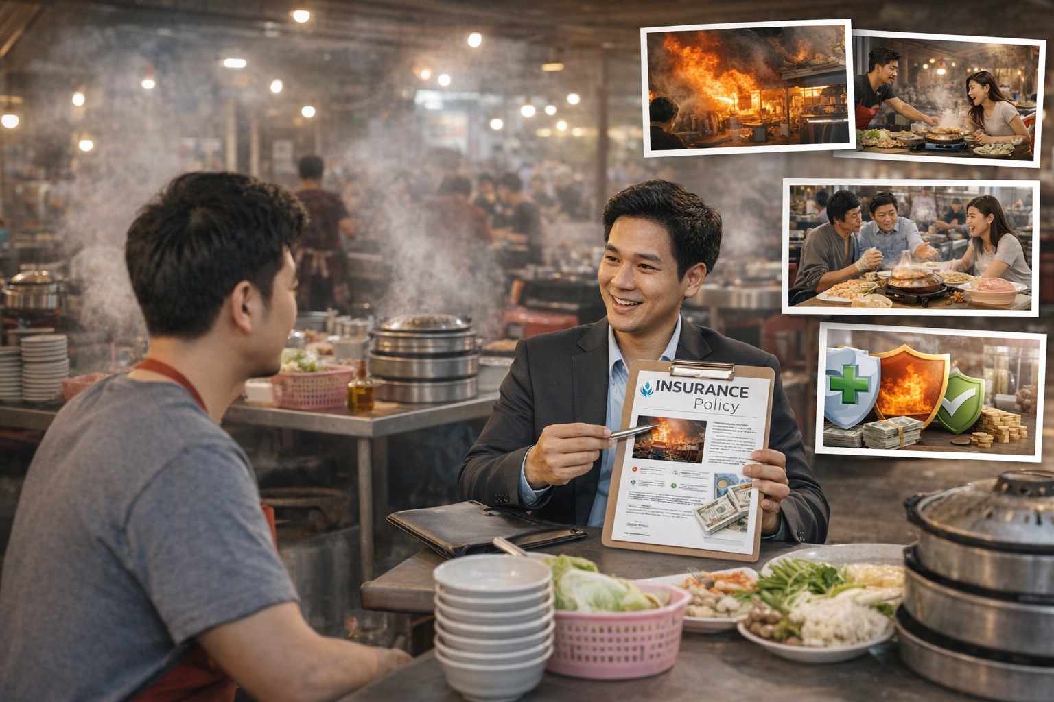 ประกันร้านหมูกระทะ จำเป็นแค่ไหน เจ้าของร้านต้องรู้ก่อนเสี่ยง