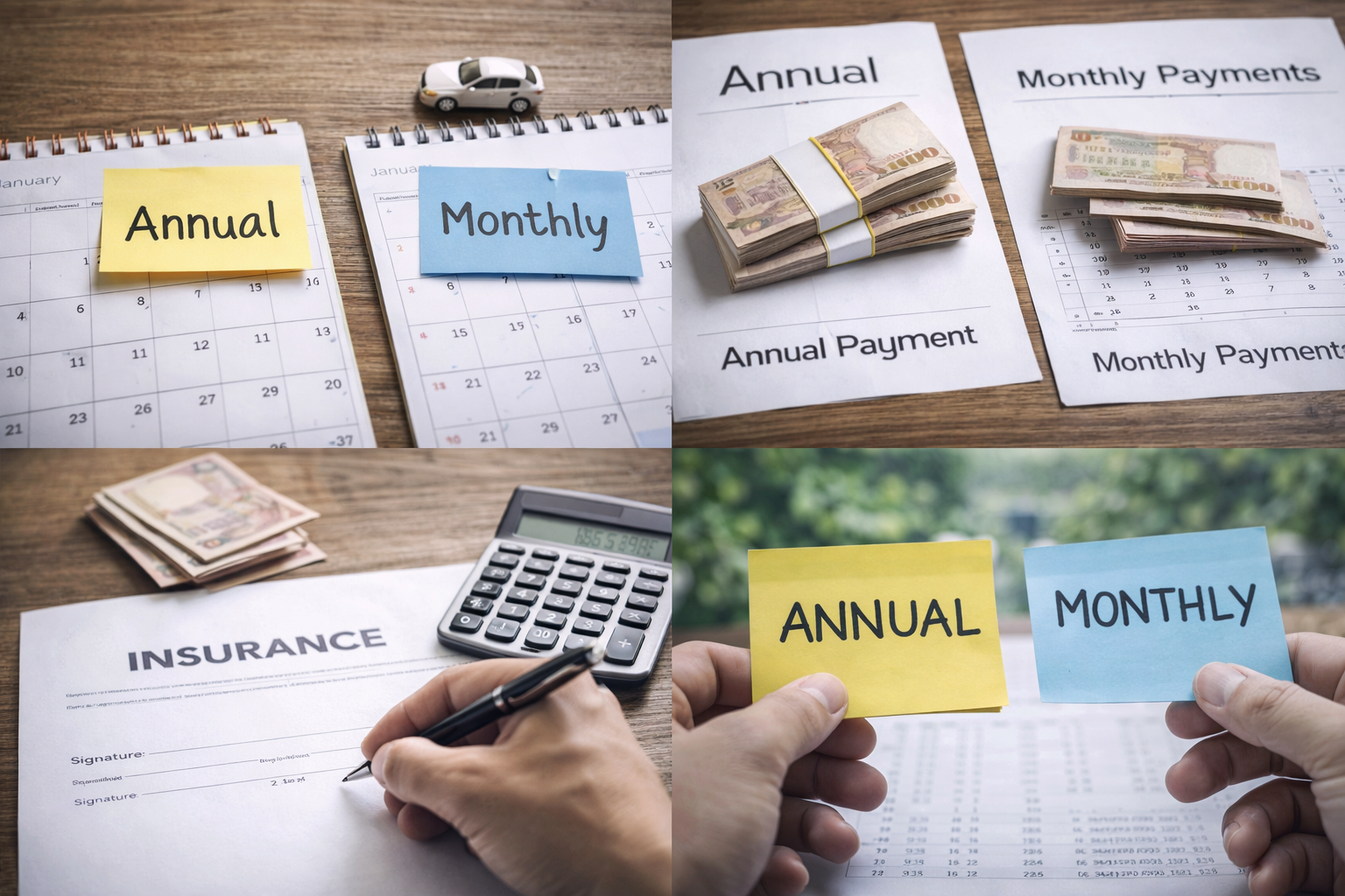 ประกันรถรายปี vs รายเดือน แบบไหนคุ้มกว่ากัน