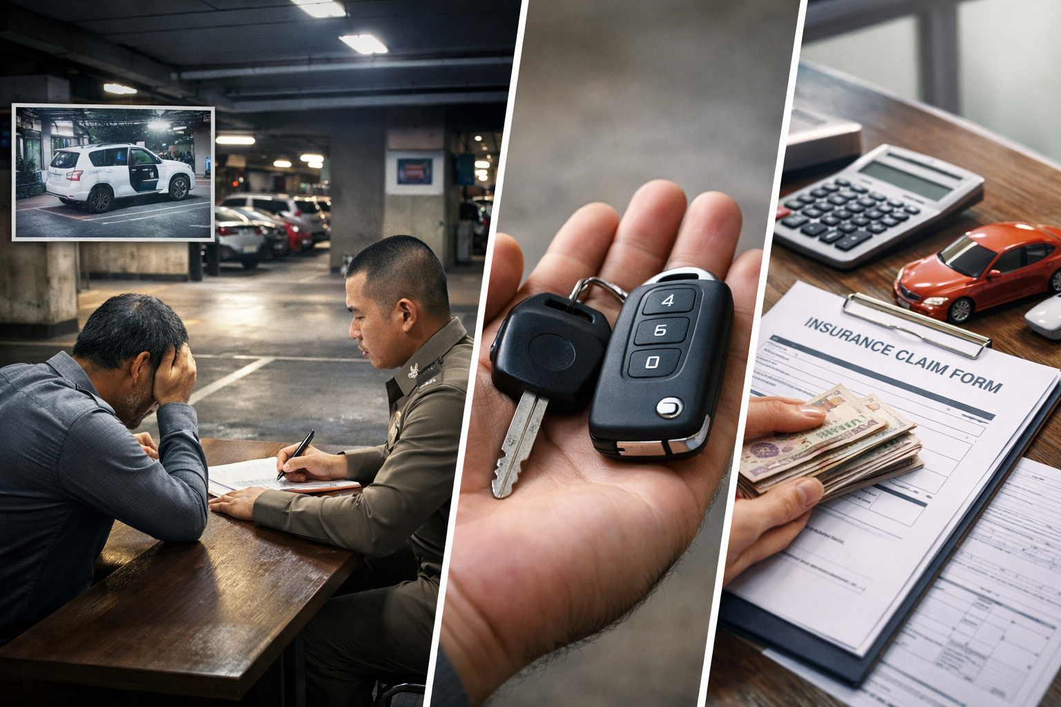 เคสรถหาย ได้เงินเต็มทุนจริงไหม