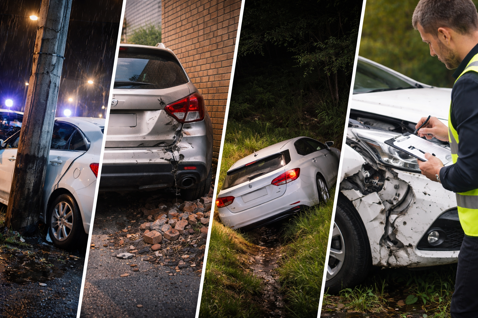 เคสเคลมรถชน ไม่มีคู่กรณี จ่ายไหม