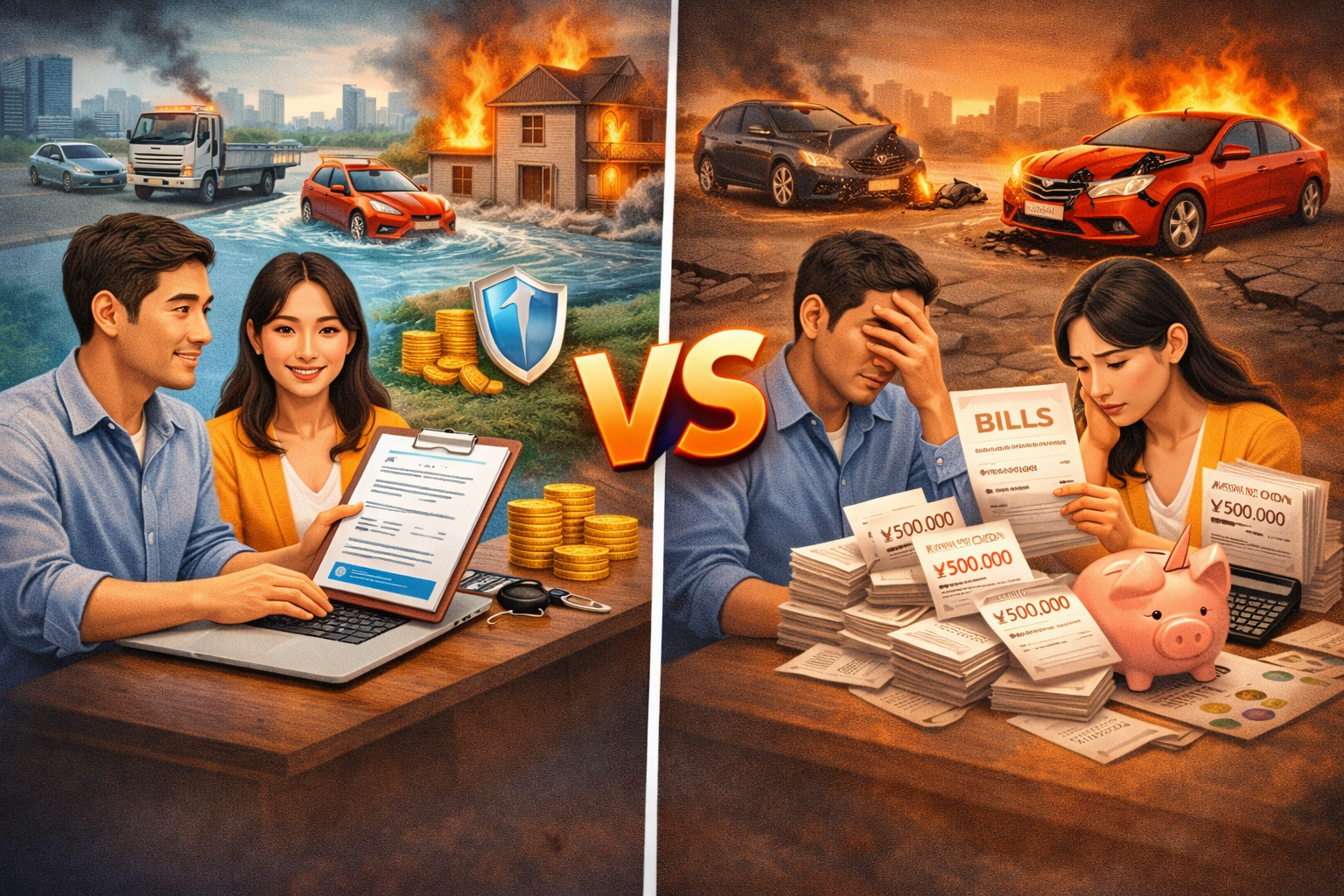 ทำประกัน vs ไม่ทำ เสี่ยงแค่ไหน