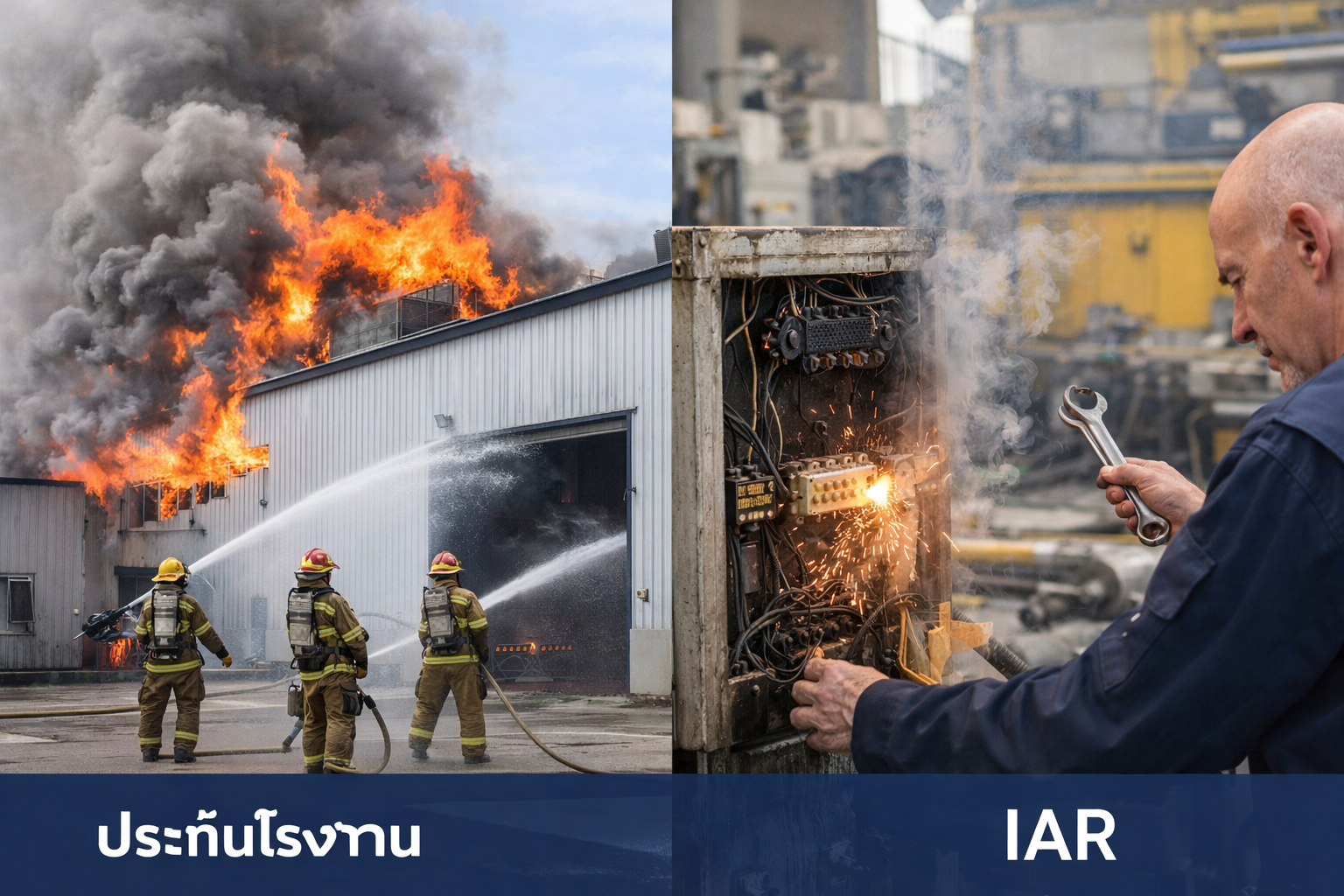 ประกันโรงงาน vs IAR ต่างกันยังไง เลือกแบบไหนดี