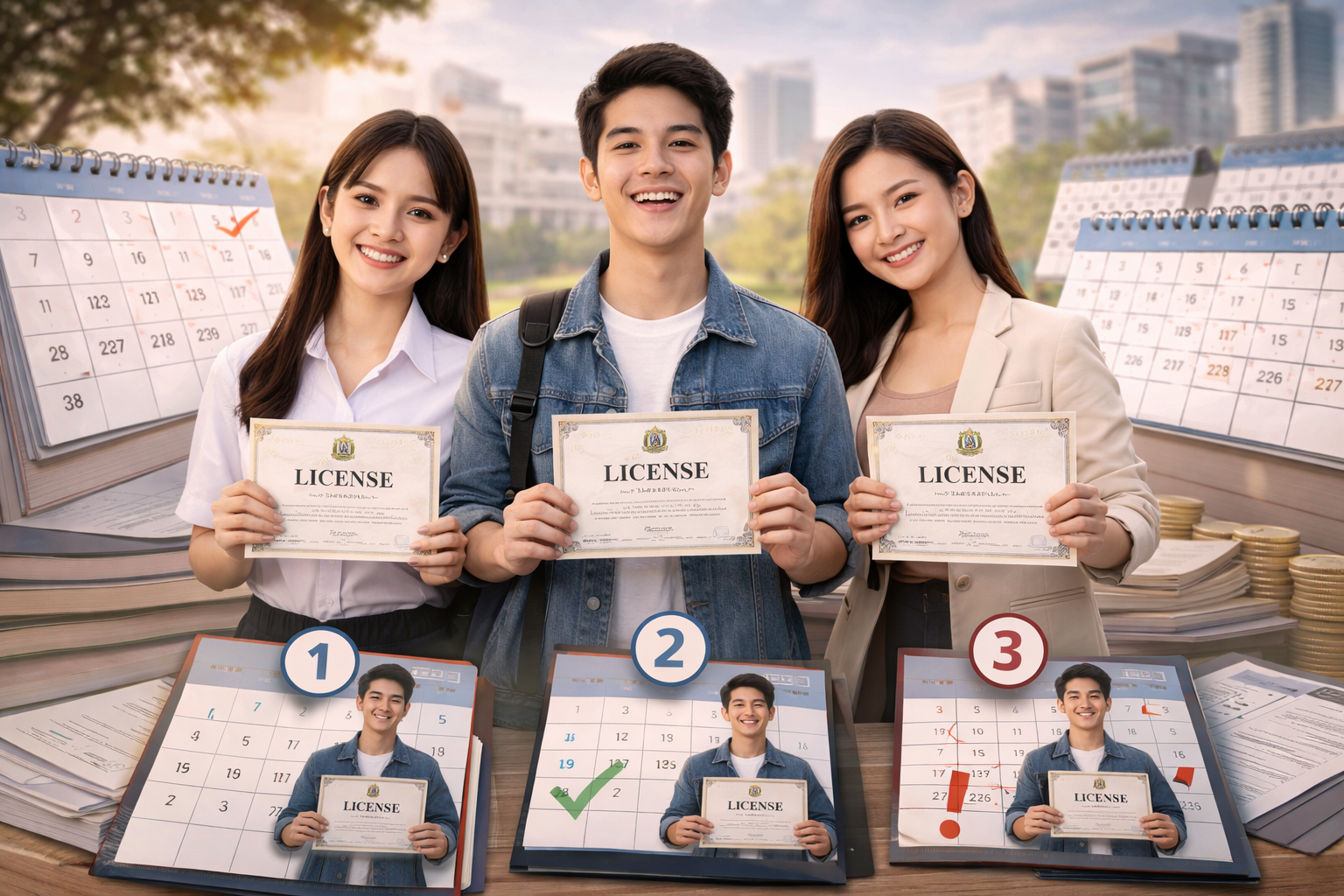 สอบนายหน้าวินาศภัย กี่รอบถึงจะผ่าน