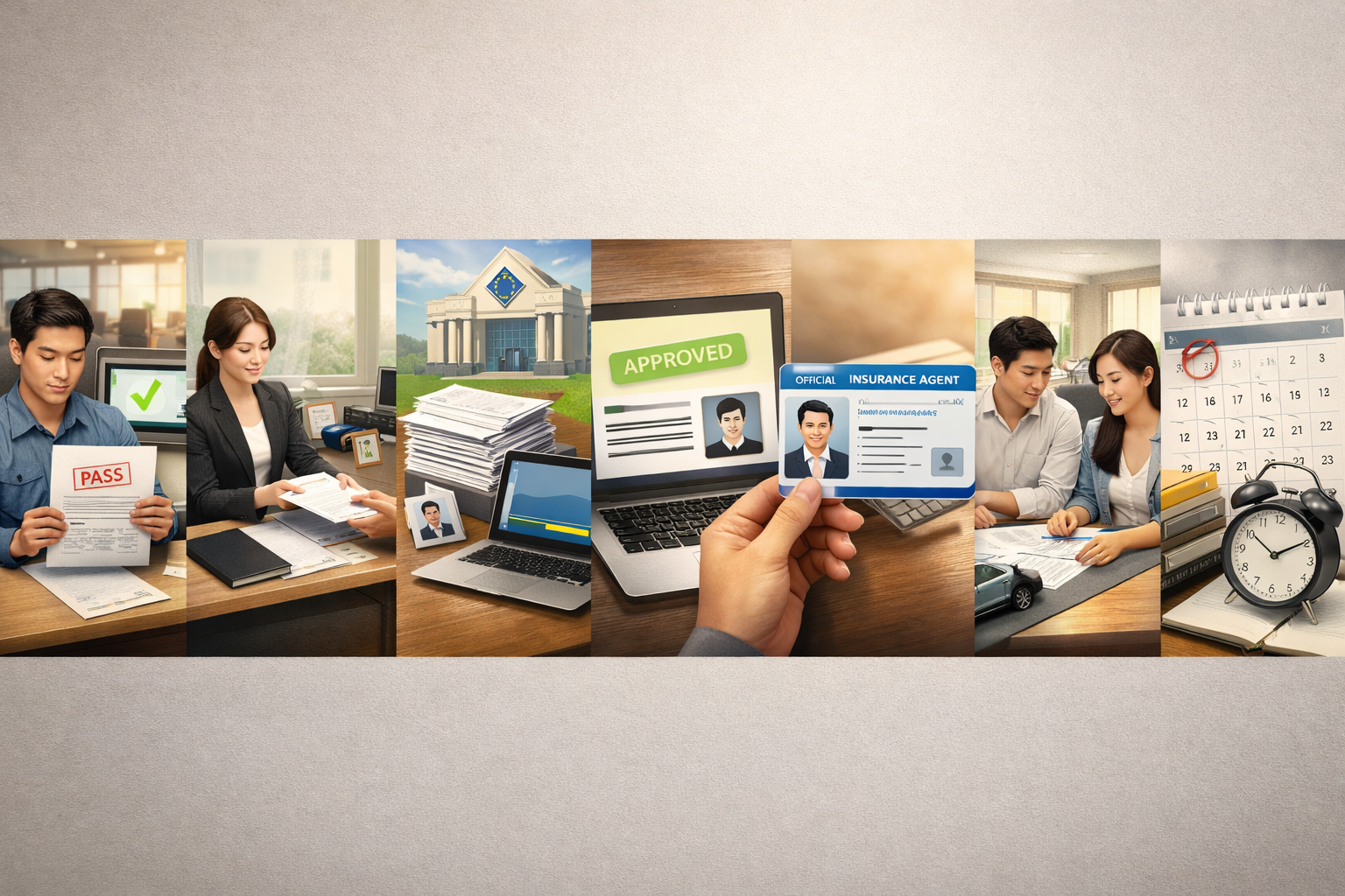 ขั้นตอนรับบัตรนายหน้าวินาศภัย ทำอย่างไรให้ถูกต้อง