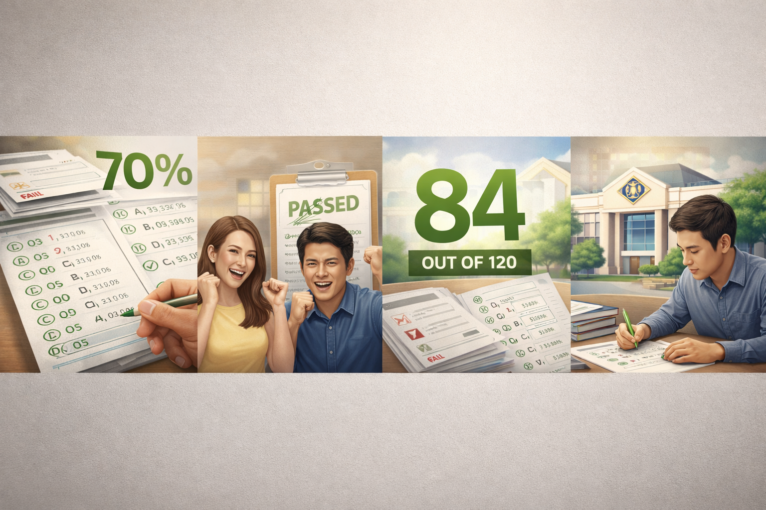ต้องได้กี่คะแนนถึงผ่าน สอบนายหน้าวินาศภัย