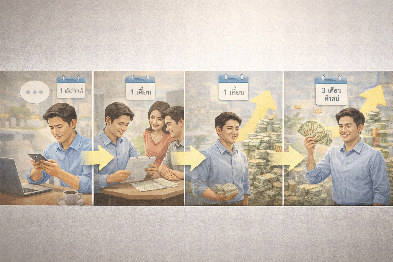 ใช้เวลานานไหมกว่าจะมีรายได้จากนายหน้าประกันวินาศภัย