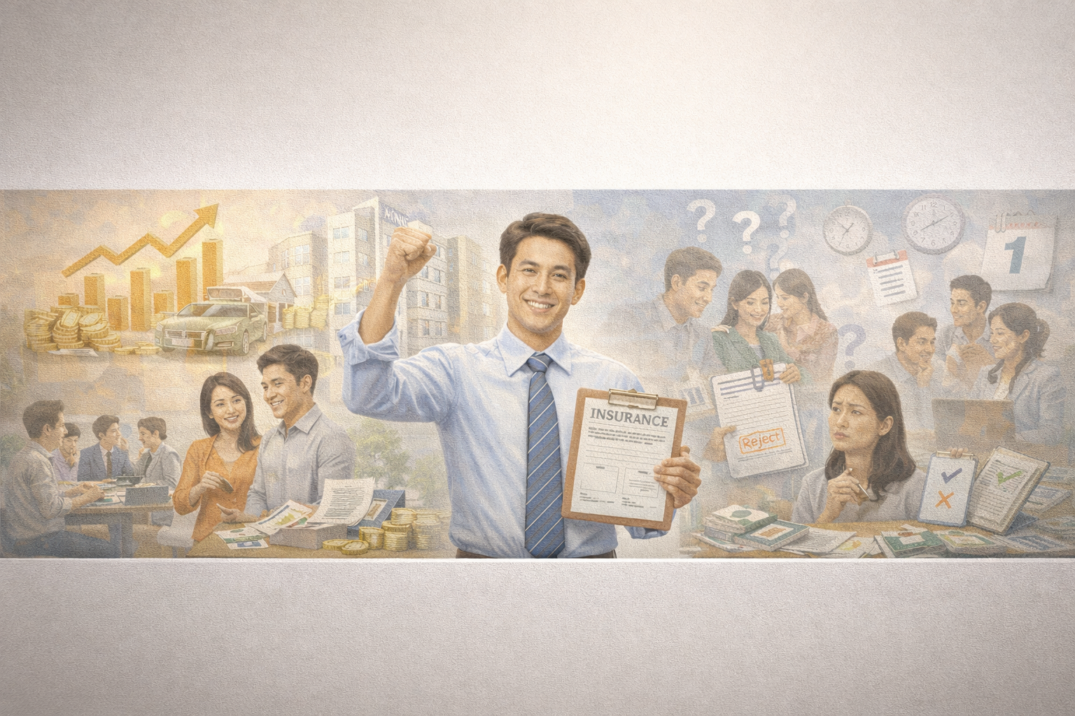 อาชีพนายหน้าประกันวินาศภัยดีไหม