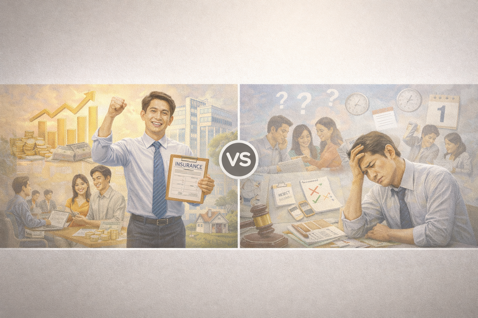 ข้อดีข้อเสียของอาชีพนายหน้าประกันวินาศภัย