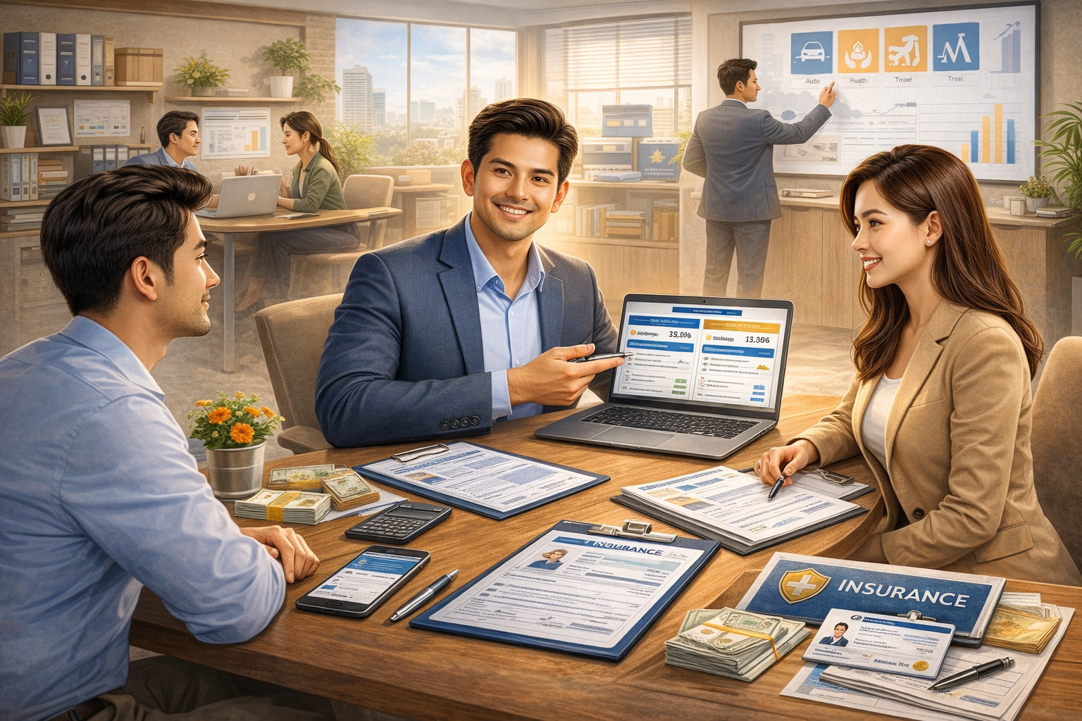 มีคนสอนไหม สำหรับคนเริ่มต้นอาชีพนายหน้าวินาศภัย