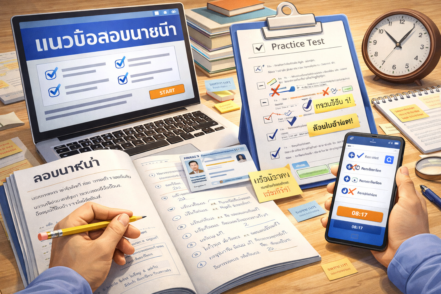 เทคนิคสอบนายหน้าประกัน ให้ผ่านในครั้งเดียว