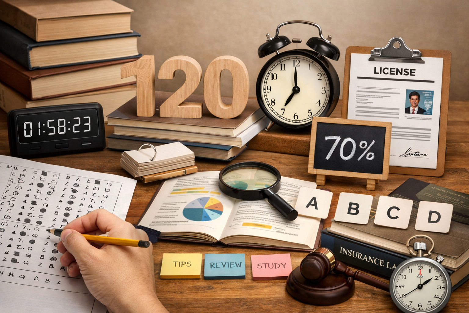 ข้อสอบนายหน้าประกัน มีกี่ข้อ สอบยังไงให้ผ่าน