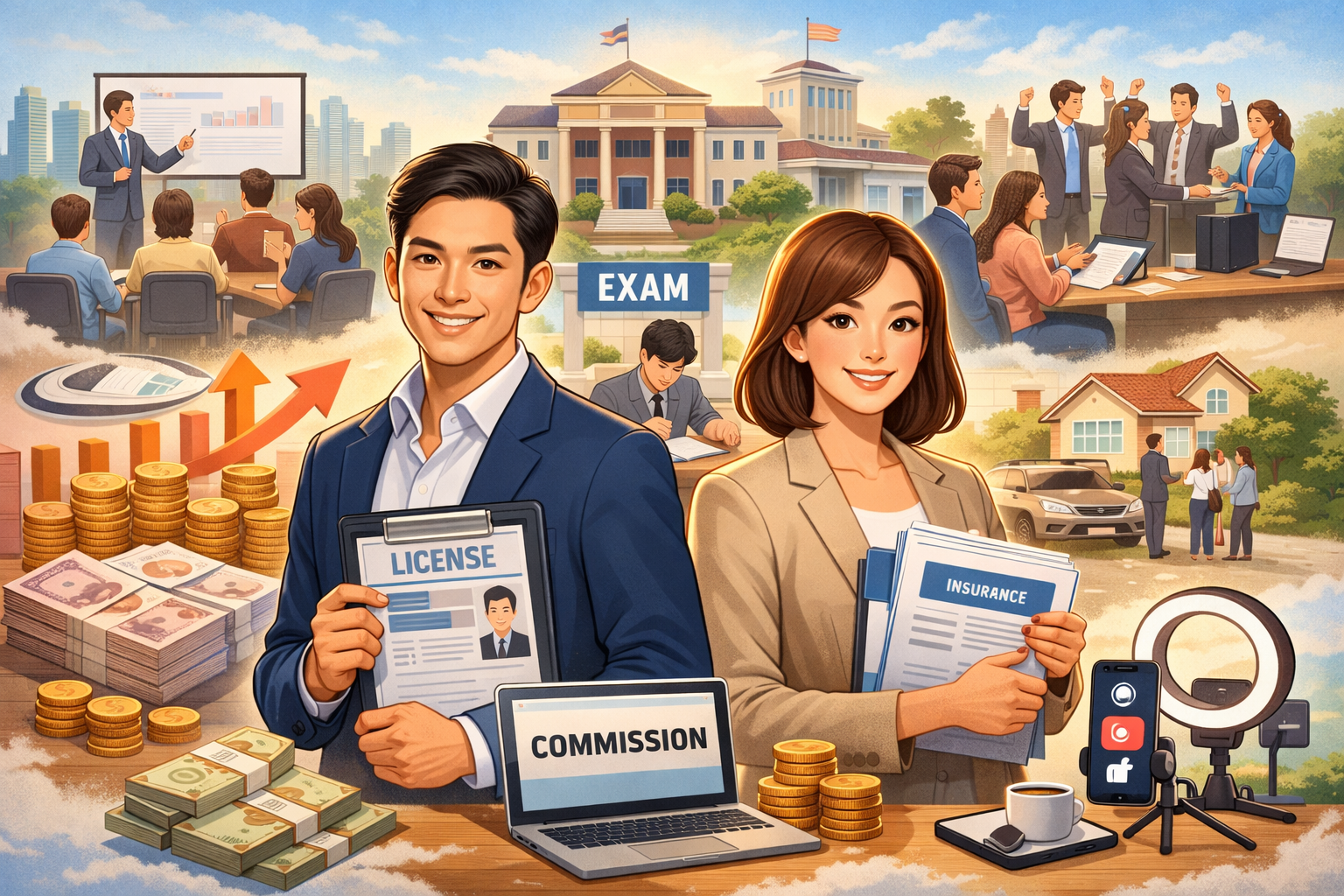 สมัครนายหน้าประกันชีวิตยังไง มือใหม่อ่านจบเริ่มได้เลย