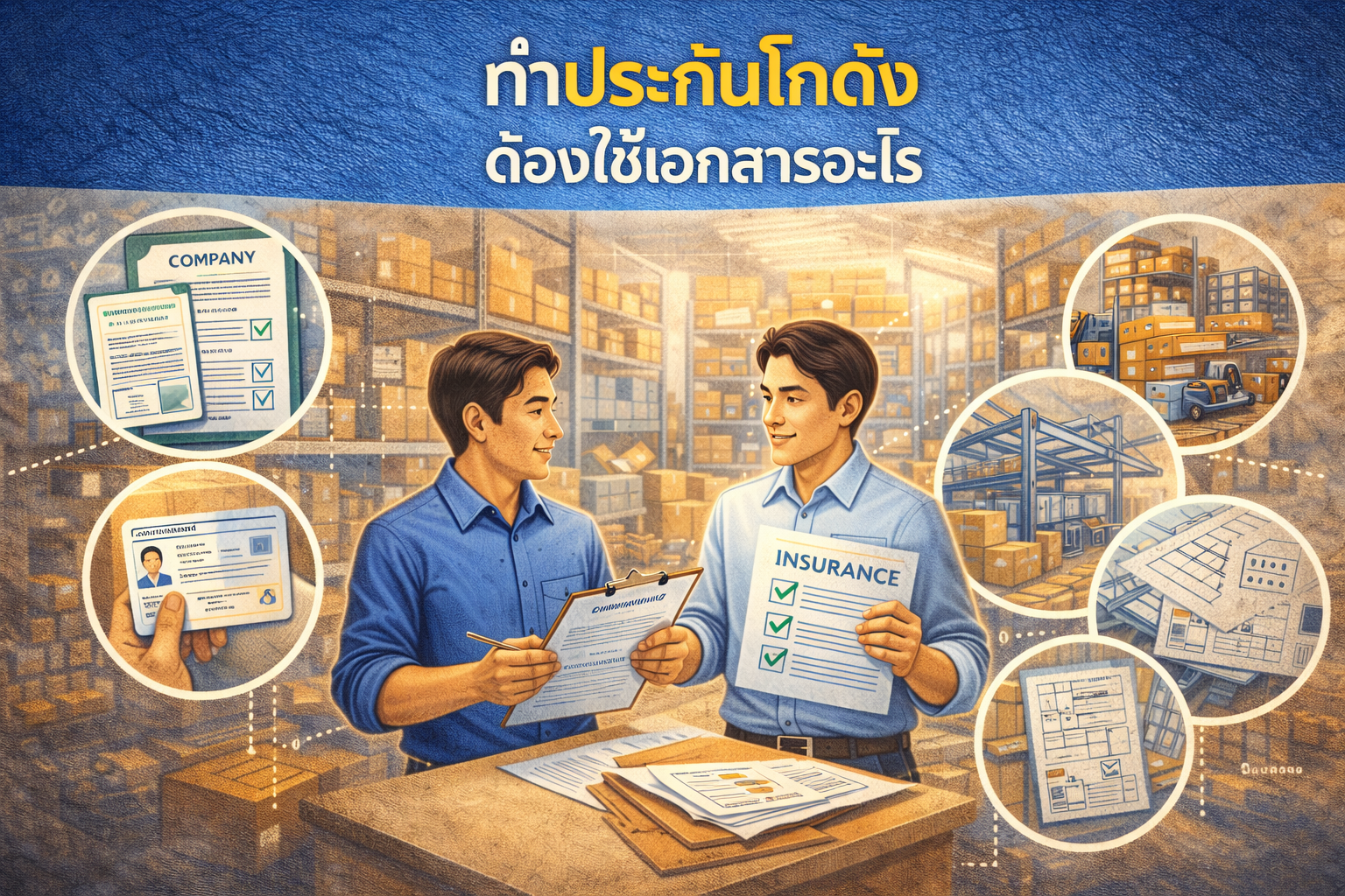 ทำประกันโกดัง ต้องใช้เอกสารอะไร