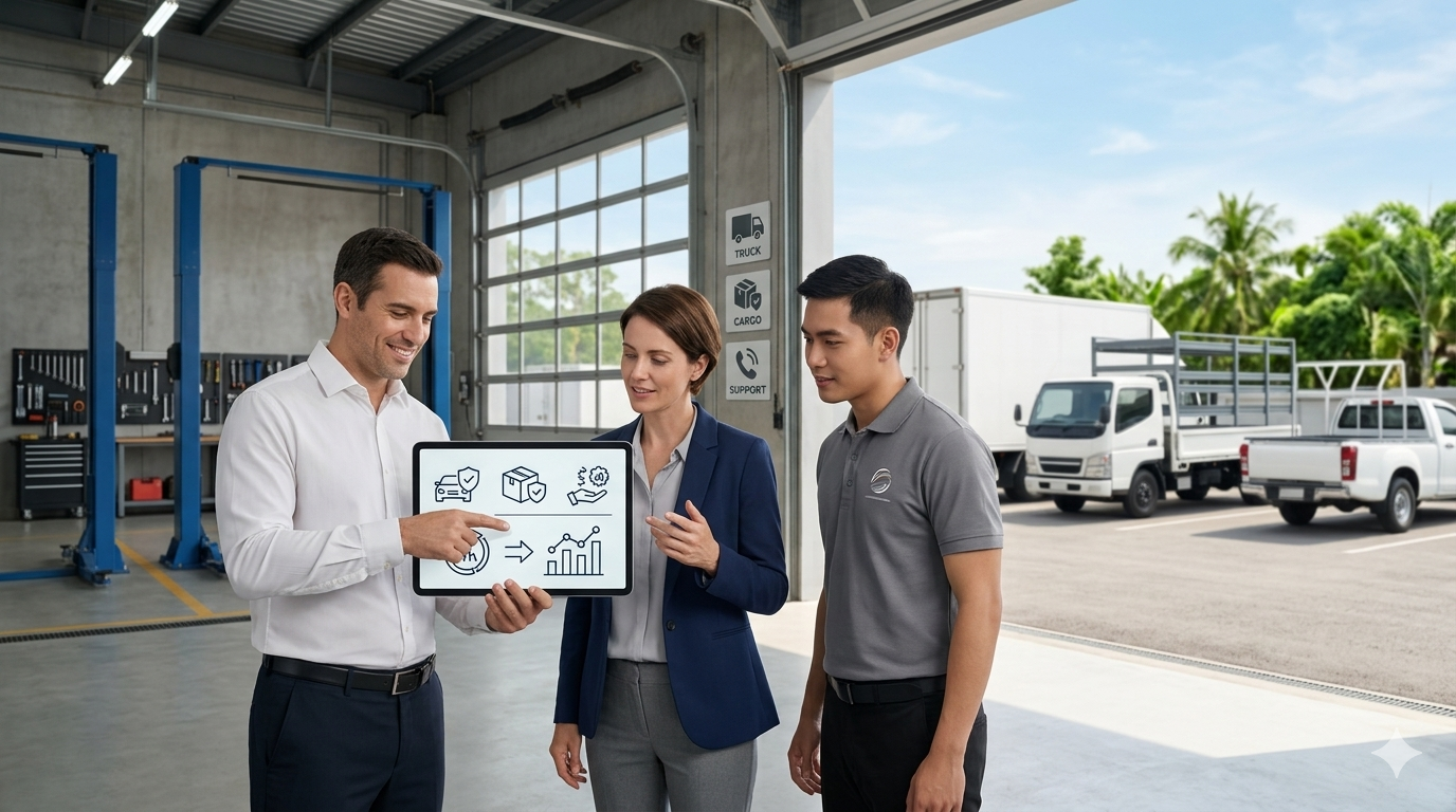 รถบรรทุกควรทำประกันแบบไหน